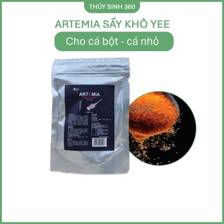 Artemia Bóc Vỏ Sấy Khô YEE - Thức Ăn Cho Cá Bột, Cá Nhỏ