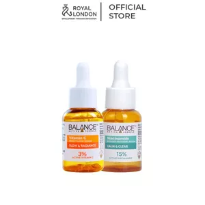Combo serum giảm thâm và làm sáng da Vitamin C 3% và Niacinamide