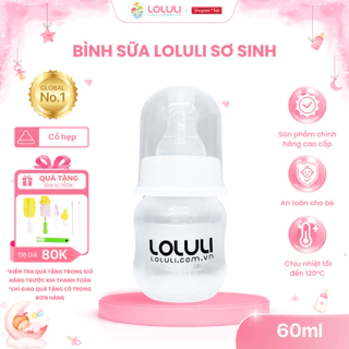 Bình sữa sơ sinh Loluli chất liệu nhựa PP cao cấp chống sặc cho bé dung tích 60ml | LOLULI
46.550
₫
-53%
5.0
Đã bán 1k+
TP. Hồ Chí Minh