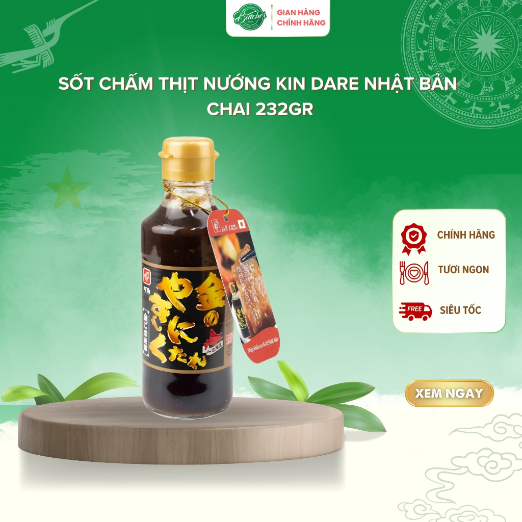Nước Chấm Thịt Nướng Kin Dare Nhật Bản chai 232gr | Shopee Việt Nam