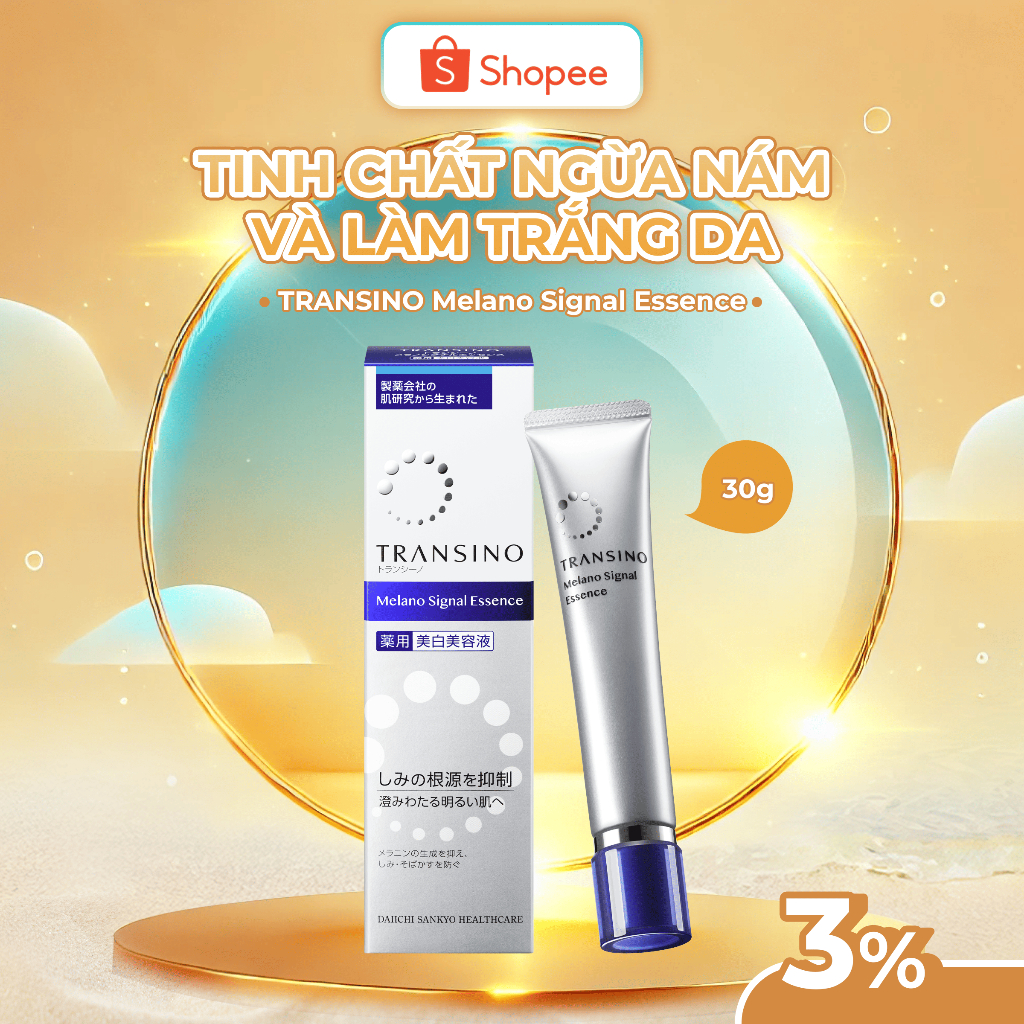 Ảnh Tinh Chất Ngừa Nám Và Làm Trắng Da - TRANSINO Melano Essence 30G 2