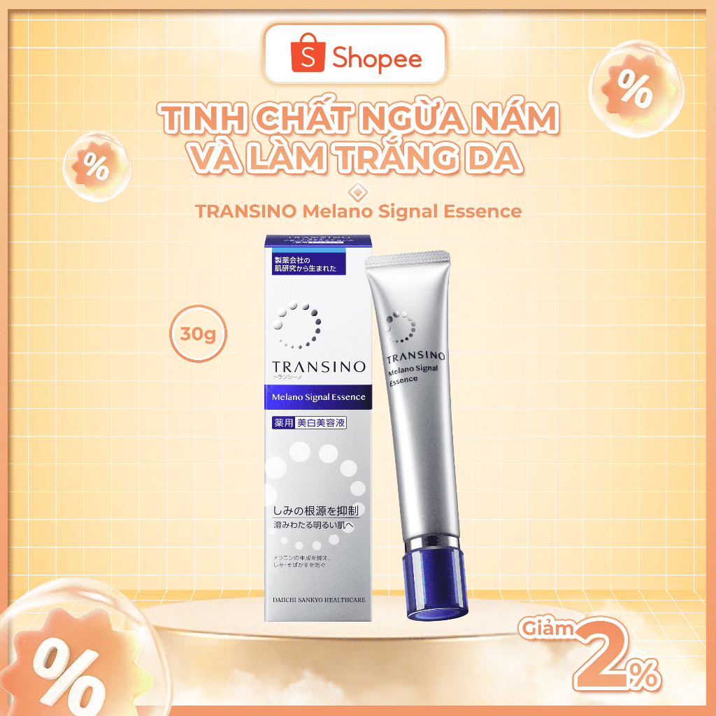 Ảnh Tinh Chất Ngừa Nám Và Làm Trắng Da - TRANSINO Melano Essence 30G 3