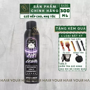 Gôm giữ nếp Apestomen Anti Gravity Extreme Hold Spray 300ml