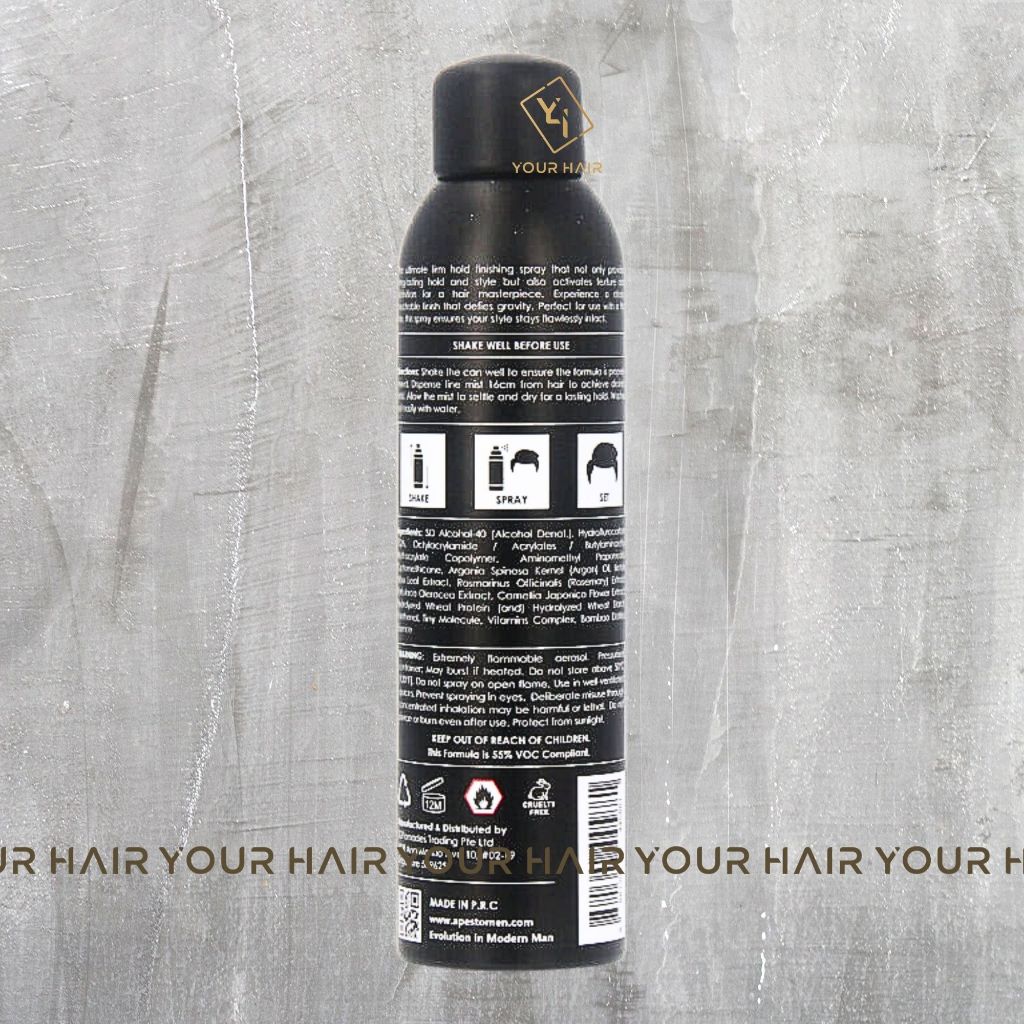 Gôm giữ nếp Apestomen Anti Gravity Extreme Hold Spray 300ml