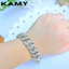 2 Mẫu Lắc Tay Bạc Nam Kiểu Xích Đính Đá Sang Trọng - Trang sức KAMY