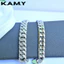 2 Mẫu Lắc Tay Bạc Nam Kiểu Xích Đính Đá Sang Trọng - Trang sức KAMY