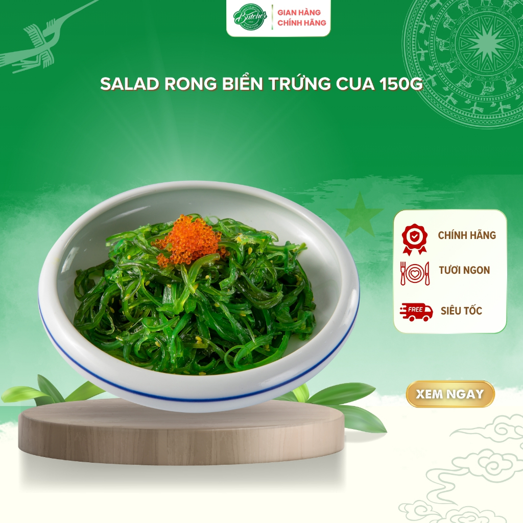 Salad Rong biển trứng cua 150g | Shopee Việt Nam