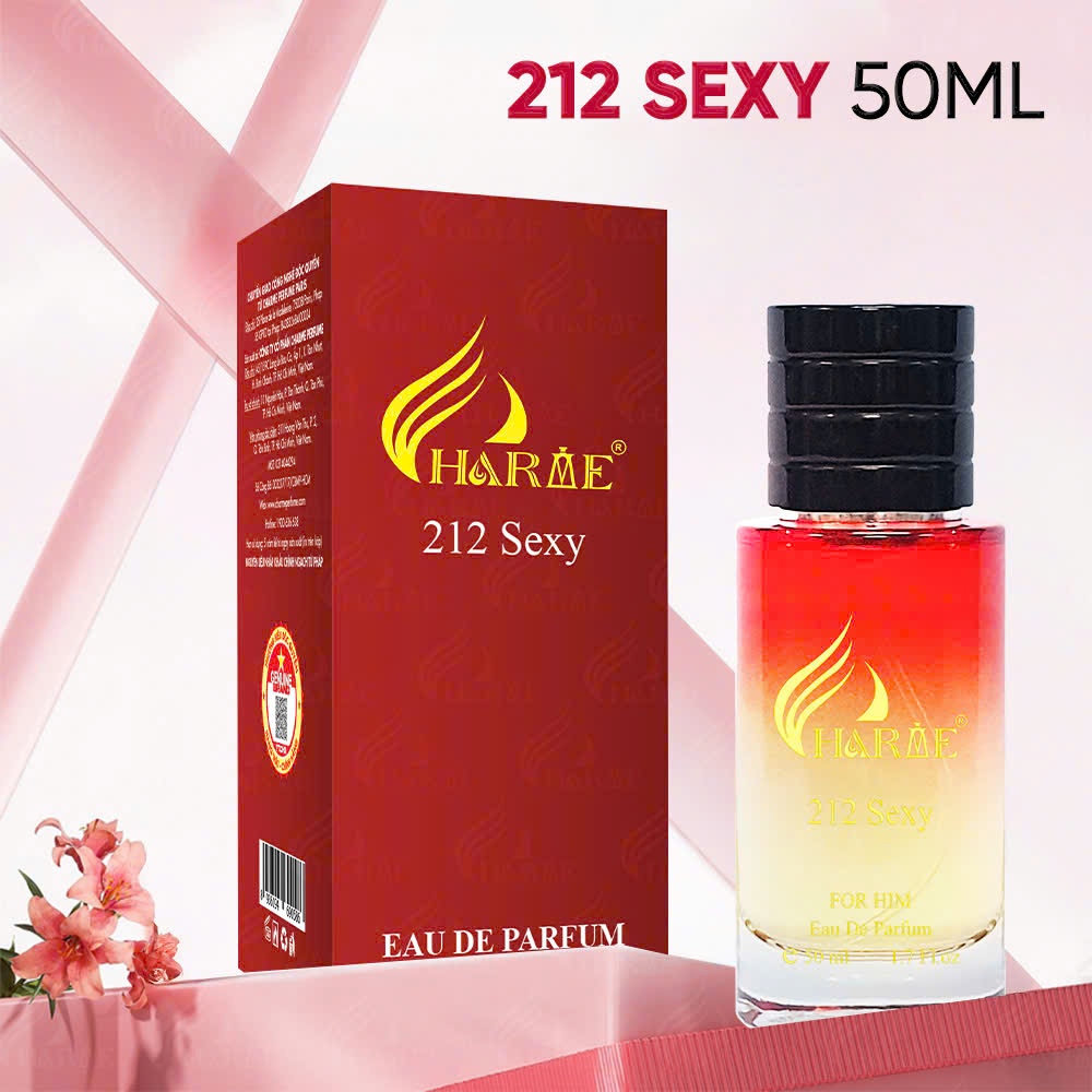 Ảnh Nước Hoa Nam CHARME 212 SEXY 50ml Cuốn Hút, Lịch Lãm_Nước Hoa Chính Hãng 3