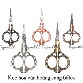 Kéo Hoa Văn Các Mẫu Cắt Form Móng Tip – Dụng Cụ Cắt Móng Đẹp, Chuyên Dụng