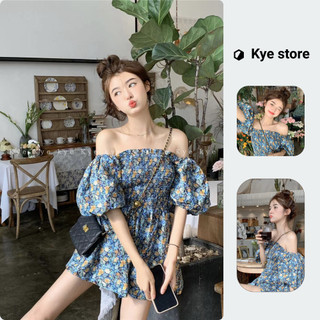 Jumpsuit thiết kế KYE Hani họa tiết hoa