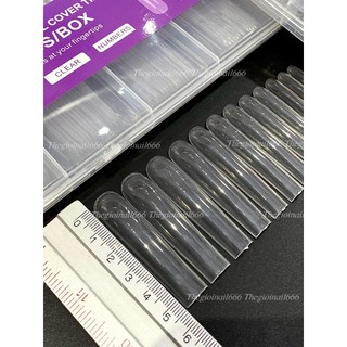 Móng Úp Ống Tre 5.5cm 240pcs | Móng Giả Dài, Cao Cấp, Tạo Kiểu Dễ Dàng, Làm Đẹp Tự Nhiên