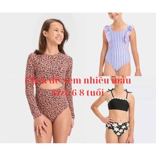 6/8 tuổi (18-20kg) Bikini đi biển, Bộ đồ bơi cho bé  của hãng CAT JACK - CARTER hàng xuất dư chuẩn