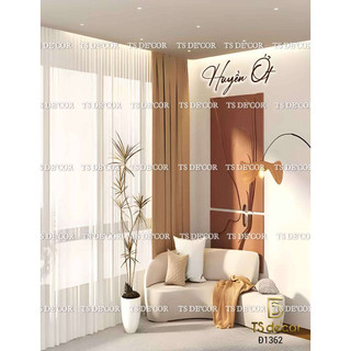 Phông nền giả góc hoạ tiết nội thất chân thực, phù hợp bán quần áo, gia dụng