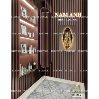 Phông nền giả góc hoạ tiết nội thất chân thực, phù hợp bán quần áo, gia dụng