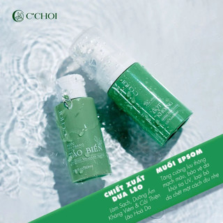 Bộ Làm Sạch Da Minikit C'Choi - Tẩy Trang Tảo Biển & Sữa Rửa Mặt Bọt Khoáng - Nhỏ Gọn Tiện Lợi