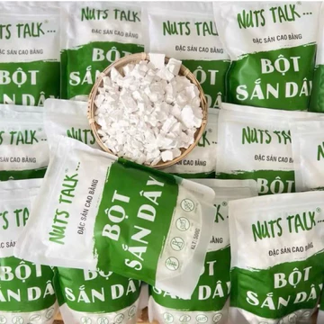 Bột sắn dây nguyên chất, Bột sắn dây hương bưởi - đặc sản Cao Bằng - thanh nhiệt, mát gan, giảm cân, làm đẹp. Túi 500gr