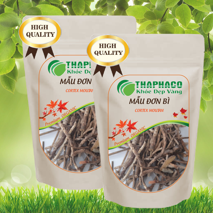 [Thiên Nhiên] Mẫu Đơn Bì Sấy Khô - Hàng Công Ty - Thaphaco
