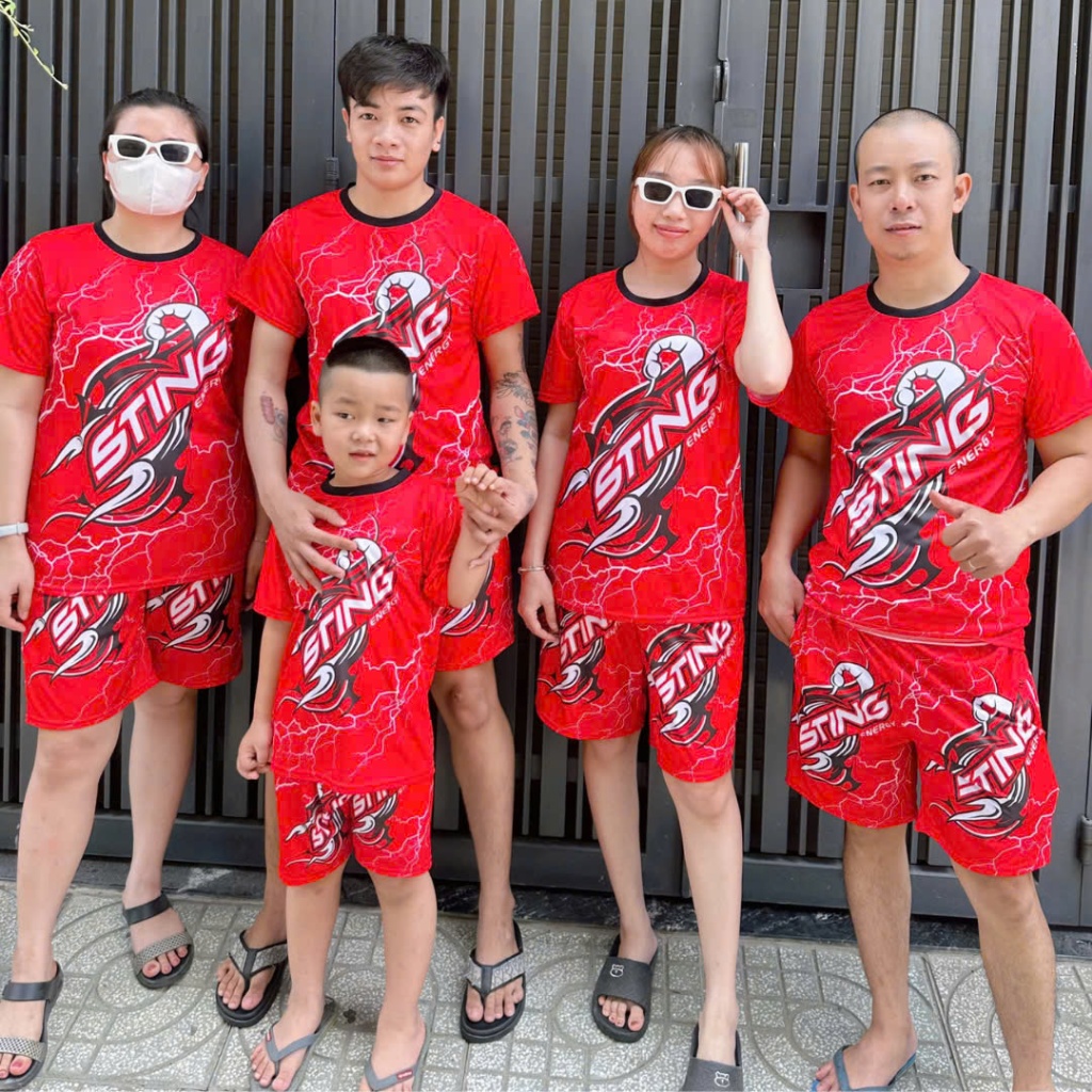 Bộ STING TÀI LỘC QUÁ LỚN Thun Lạnh Chất Liệu Thun Lạnh, Co Dãn 4 chiều Mặc Ở Nhà, Thể Dục Tập Gym Kl1