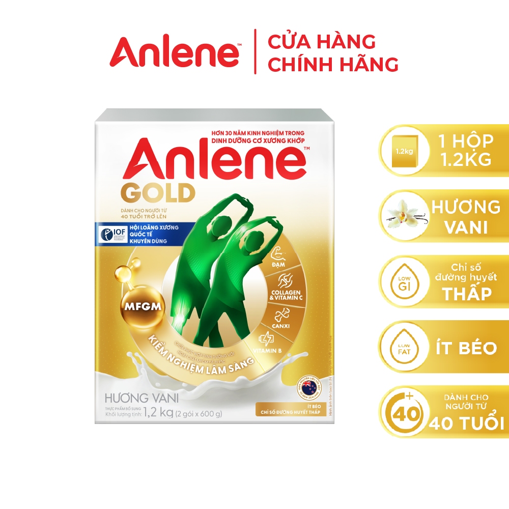 Ảnh Sữa Bột Anlene Gold Hương Vani 1.2kg 3