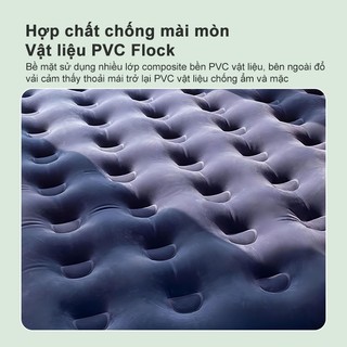 Giường bơm hơi chống ẩm ngoài trời, nệm bơm hơi đôi cao và dày 22cm Đi Cắm Trại Hoặc Dùng Ở Nhà