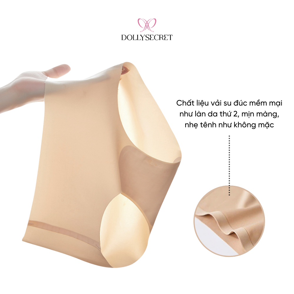 Set 3 Quần Lót Su Nữ Inviwear Không Viền Tàng Hình Kháng Khuẩn 7A Cao Cấp DOLLY SECRET Q12