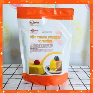500g Bột thạch pudding Trứng ADFOOD - nguyên liệu dùng làm topping trà sữa, ăn vặt tiện lợi
