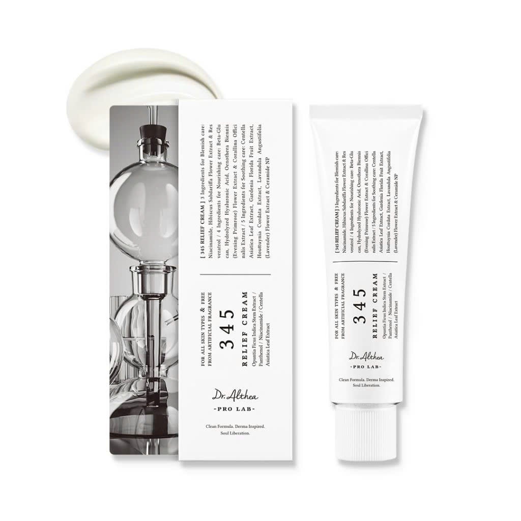 Kem dưỡng ẩm hỗ trợ làm dịu phục hồi da Dr.Althea 345 Relief Cream thuần chay 50ml
