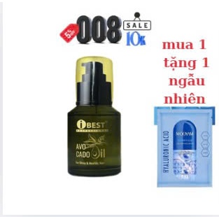 Tinh dầu phục hồi dưỡng tóc Argan Avocado Oil For Shiny&Healthy Hair iBest 60ml VAF Tinh dầu hồi sinh tóc hư tổn iBest K