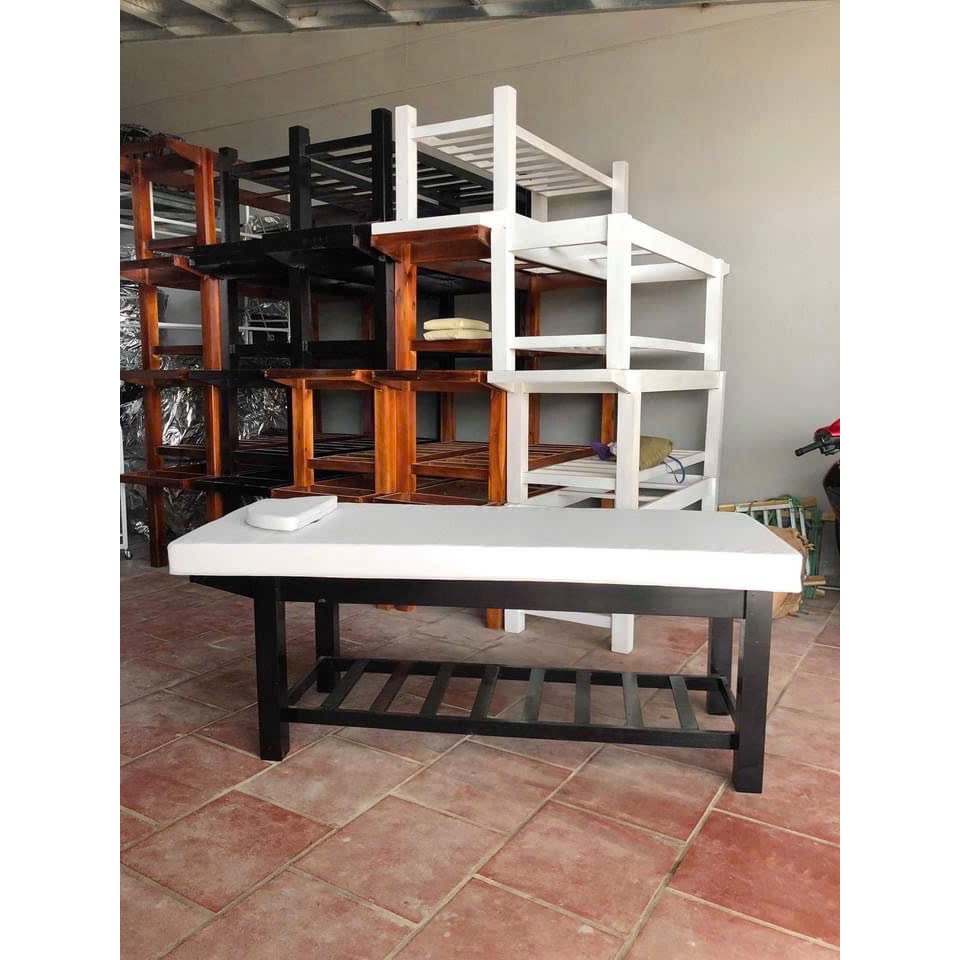 Giường spa, Giường massage trị liệu 2in1 , giường massage body- Giường gia công theo yêu cầu chắc chắn giá rẻ