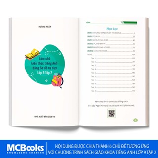 Sách - Làm Chủ Kiến Thức Tiếng Anh Bằng Sơ Đồ Tư Duy – Lớp 9 Tập 2