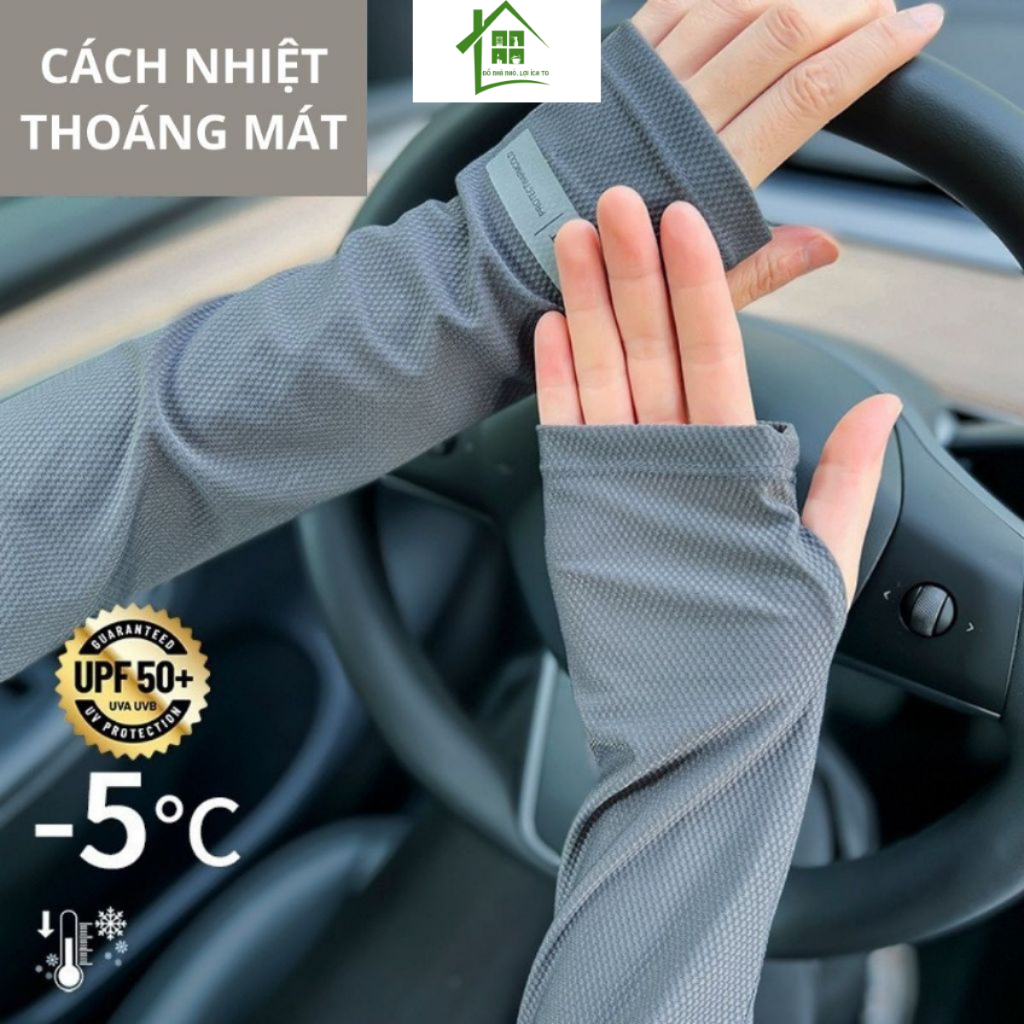 Găng tay chống nắng hở ngón,chống tia UV, tia cực tím nam nữ, bao tay đi nắng xỏ tay hở ngón thoáng khí