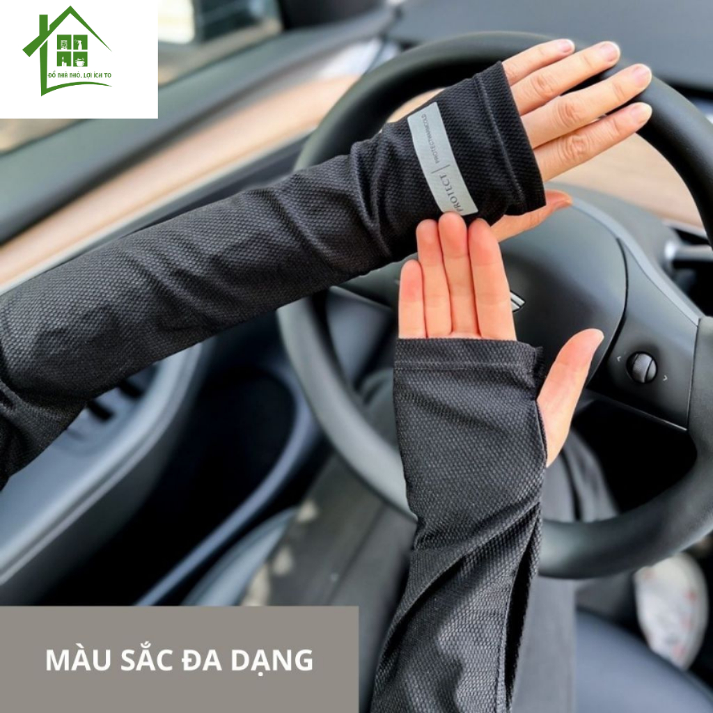 Găng tay chống nắng hở ngón,chống tia UV, tia cực tím nam nữ, bao tay đi nắng xỏ tay hở ngón thoáng khí