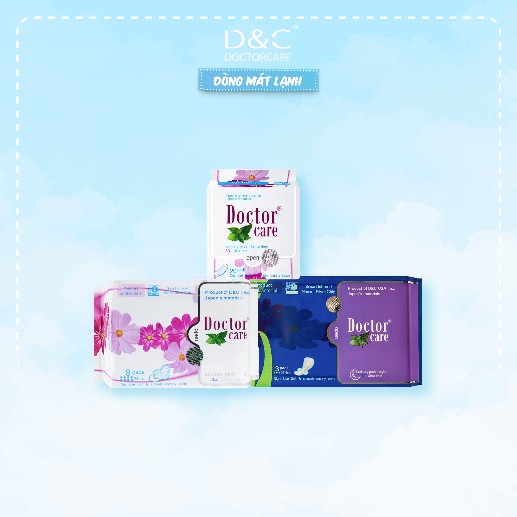 Ảnh Băng vệ sinh thảo dược Doctor Care Combo chăm sóc toàn diện Ngày Đêm Hàng ngày 1