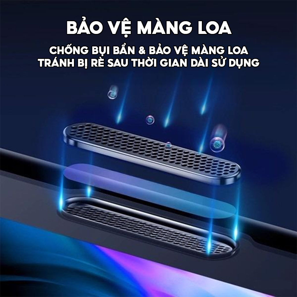 Ảnh Kính Cường Lực 9D Trong Suốt Không Lẹm Viền Kuzoom Chống Bám Bụi Màng Loa Cho X-11-12-13-14-15-16... 1