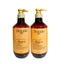 Cặp dầu gội - dầu xả giảm gàu ch.ống rụng tóc(chai nâu )Begate 800ml tặng khăn ướt