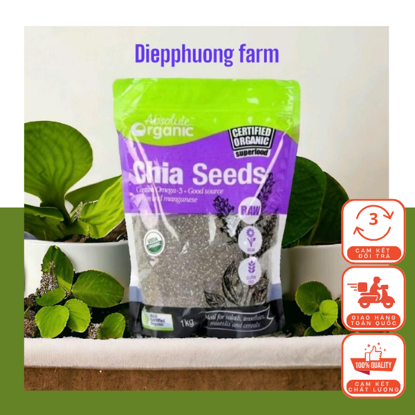 Hạt Chia Úc Chế Biến Thực Phẩm Cao Cấp