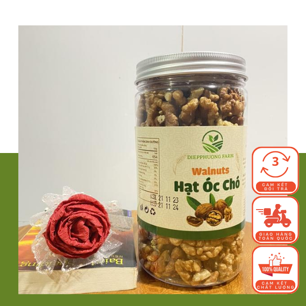 Nhân Hạt Óc Chó Vàng Hàng Nhập