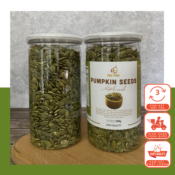 Nhân Bí Xanh Tách Lõi Sấy Chín - 500g