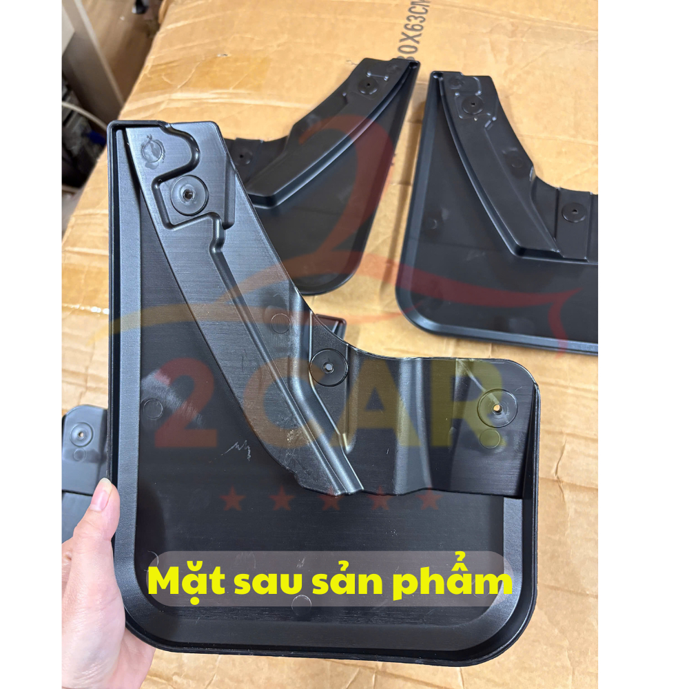 Chắn bùn bánh xe Vinfast VF3 - bộ 4 tấm kèm ốc vít đầy đủ, hạn chế bùn đất bắn lên xe