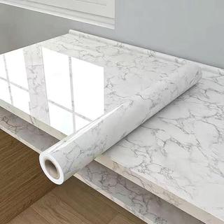 Cuộn 10M Decal tráng nhôm dán tường, dán bếp giả vân đá 3D khổ rộng 60cm mã QD028