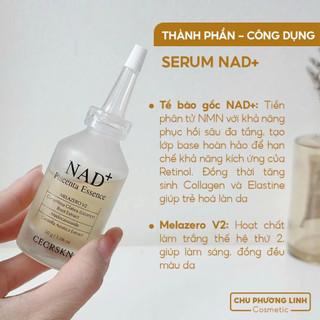 Combo 2 Serum phuc hoi da NAD+ - Cấp ẩm, tái tạo da, giảm kích ứng CB0169