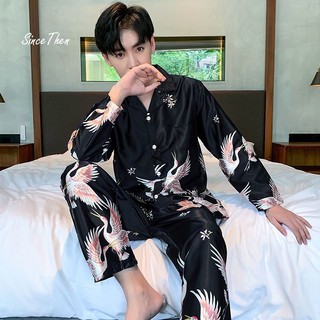 Pijama nam mặc nhà hồng hạc sang chảnh, đồ ngủ nam mặc nhà đẹp - Since Then