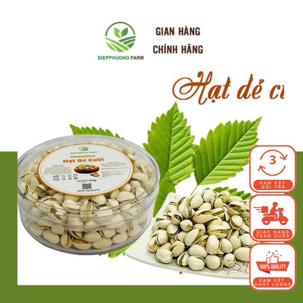 Hạt Dẻ Cười Không Tẩy Cao Cấp - 500g