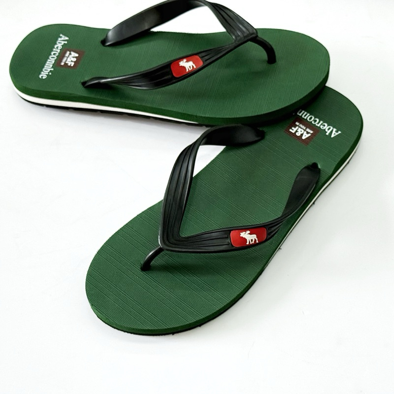 Dép Xỏ Ngón Nam Dép Kẹp Abercombie Đế Êm Chống Trơn Đi Biển, Đi Chơi 1 Lớp 2 Lớp Fullsize 38-42