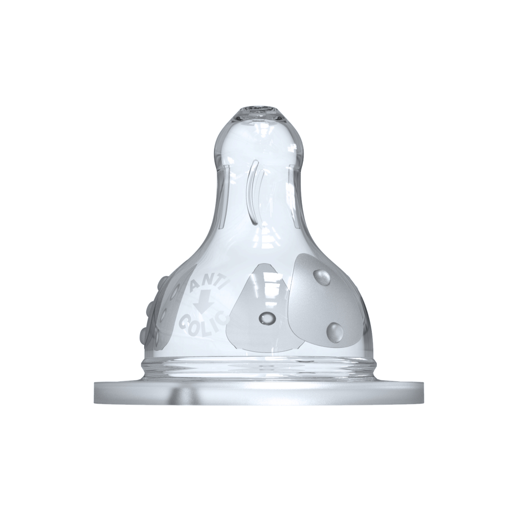 [DODIE] Núm ti thay thế tròn rời silicon nhiều lỗ - gói 2 cái, 4 tốc độ - Tương thích bình thuỷ tinh