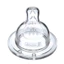Núm ti thay thế dẹt rời silicon nhiều lỗ - gói 2 cái, 4 tốc độ - Tương thích bình thuỷ tinh