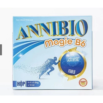 ANNIBIO Magie B6 I Hỗ trợ cải thiện suy nhược thần kinh, giảm mệt mỏi, hạn chế đau dây thần kinh ngoại biên I Hộp 20ống