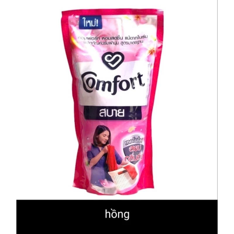 (COMBO 5) Túi Nước xả vải Comfort Thái gói 500ml Chọn màu..