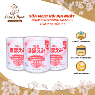 [Date mới] Sữa Meiji Nội Địa Nhật Lon 800g số 0-1 & 1-3 - Sữa Bột Công Thức Hộp 800g