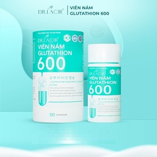 Viên uống trắng da Glutathione 600 hiệu quả lâu dài